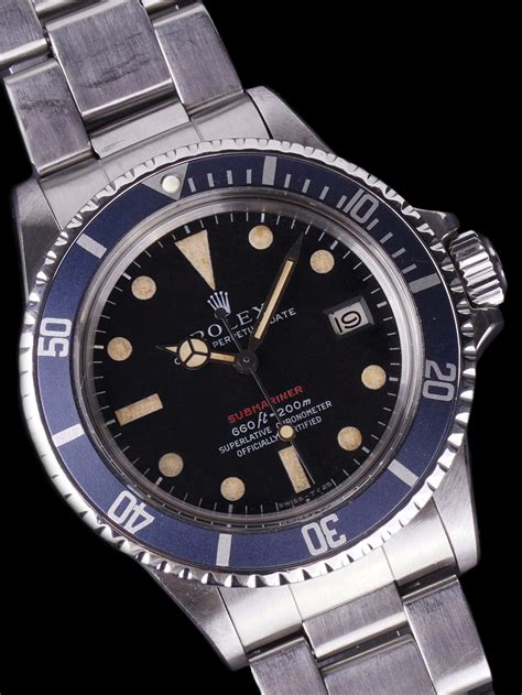 rolex gmt 1971|1971 Rolex submariner red.